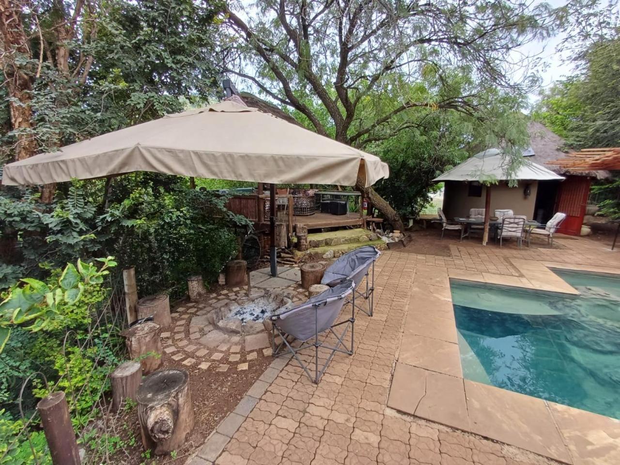 Adorable Unique Guest House - African Bush Feel Kalkheuvel Eksteriør billede